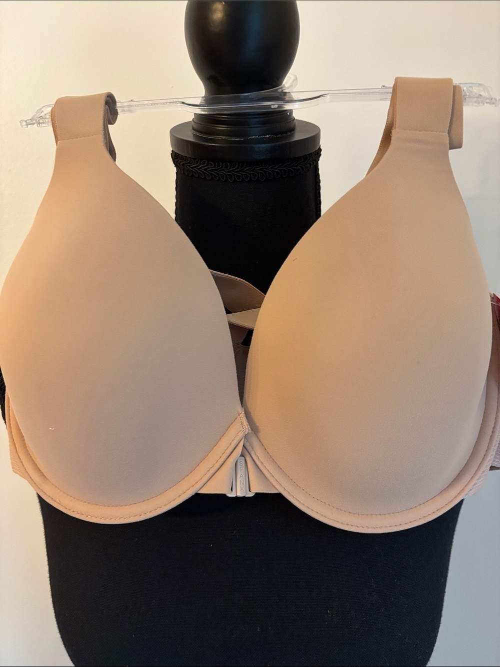 NWT SPANX NUDE COLOR smooth bra-llelujah lightly lined racerback 36D Naked - Picture 9 of 10